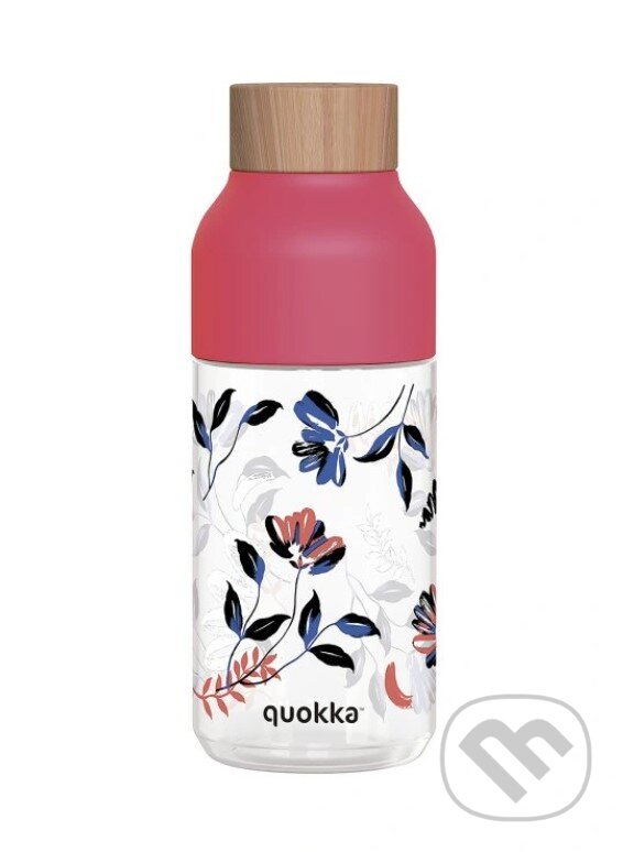 Levně Qoukka Plastová láhev Ice: Blooms 570 ml