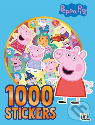 Levně 1000 samolepek v sešitu: Prasátko Peppa - kniha z kategorie Filmový merchandise