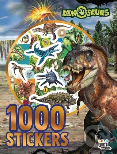 Levně 1000 samolepek v sešitu: Dinosauři - kniha z kategorie Samolepky