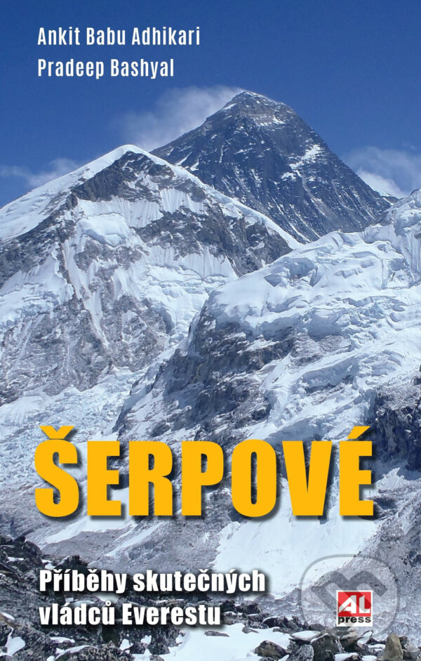 E-kniha: Šerpové (Ankit Babu Adhikari a Pradeep Bashyal). Alpress, 2024