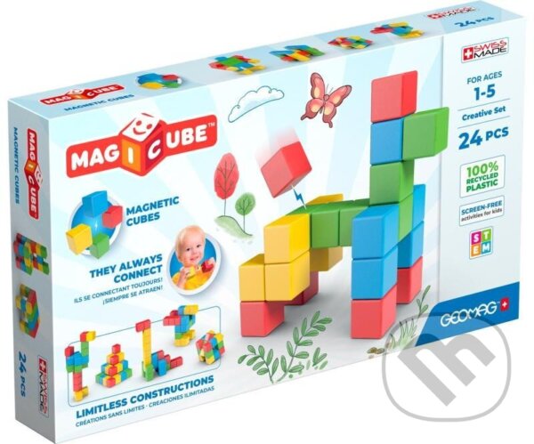 Levně Geomag Magicube Creative (24 dílků) - hra z kategorie Stavebnice