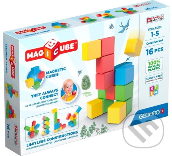 Levně Geomag Magicube Creative (16 dílků) - hra z kategorie Stavebnice