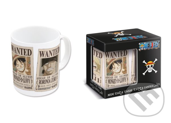 Levně One Piece Hrnček keramický 315 ml - Wanted