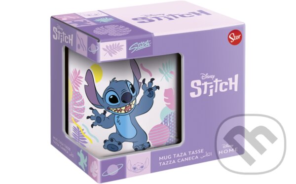 Levně Stitch Hrnček keramický 315 ml - Hawaian