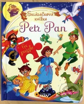 Levně Skládačková knížka - Petr Pan (6x puzzle) - kniha z kategorie Rozprávky