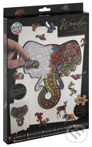 Levně Slon (Dřevěné puzzle) - puzzle z kategorie Vzdelávacie hry