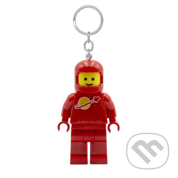 Levně LEGO Svietiaca figúrka - Kozmonaut červený