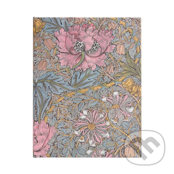 Paperblanks - diár Morris Pink Honeysuckle 2025 (Paperblanks). Paperblanks, 2024