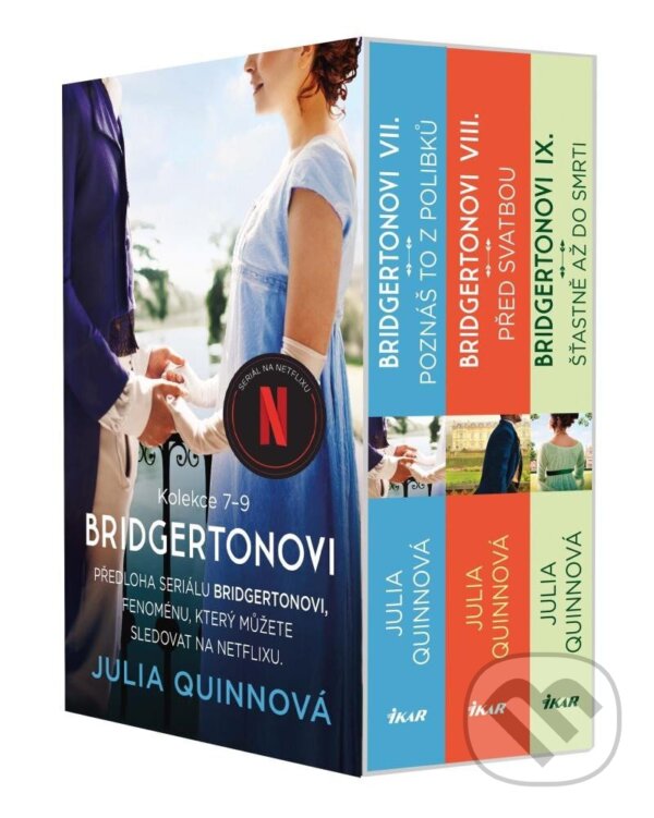 Levně Bridgertonovi 7-9 (Komplet) - Julia Quinn - kniha z kategorie Romantické