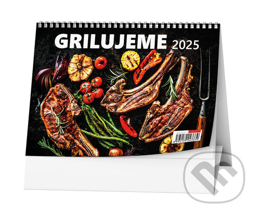 Grilujeme 2025 - stolní kalendář (Baloušek). Baloušek, 2024