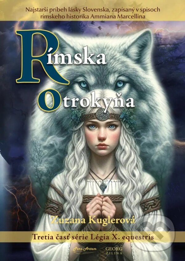 Kniha: Rímska otrokyňa (Zuzana Kuglerová)