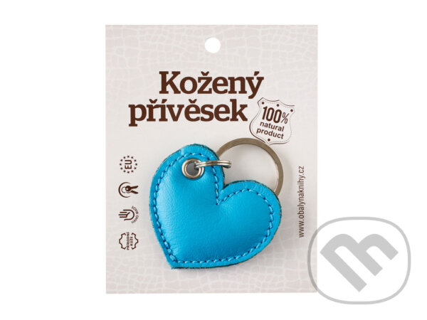Levně Klíčenka srdce modré