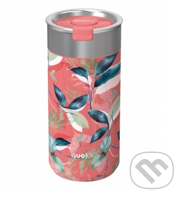Levně Quokka Nerezový termohrnek se sítkem Boost: Exotic Pink 400ml