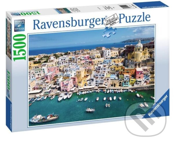 Puzzle: Ostrov Procida, Itálie (Ravensburger). Ravensburger, 2024