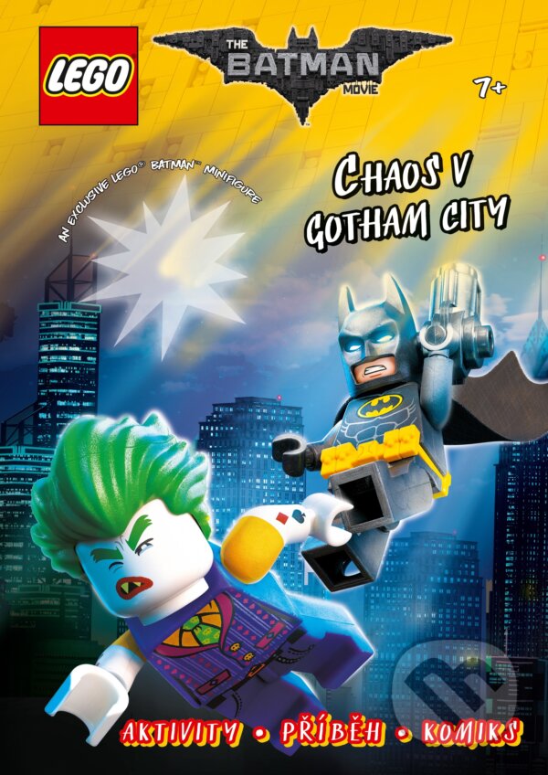 Levně Lego Batman: Chaos v Gotham City! (Aktivity, příběh, komiks) - kniha z kategorie Komiksy