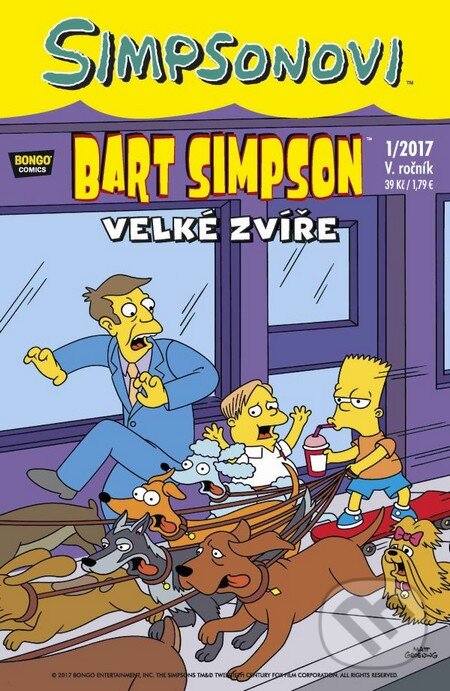 Levně Bart Simpson: Velké zvíře (1/2017) - Matt Groening - kniha z kategorie Komiksy