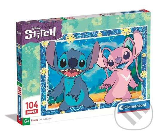 Levně Puzzle 104 SUPER DISNEY STITCH 2 - puzzle z kategorie Disney