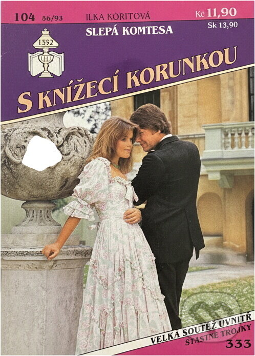 Kniha: Slepá komtesa (Ilka Korff). Ivo Železný, 1994
