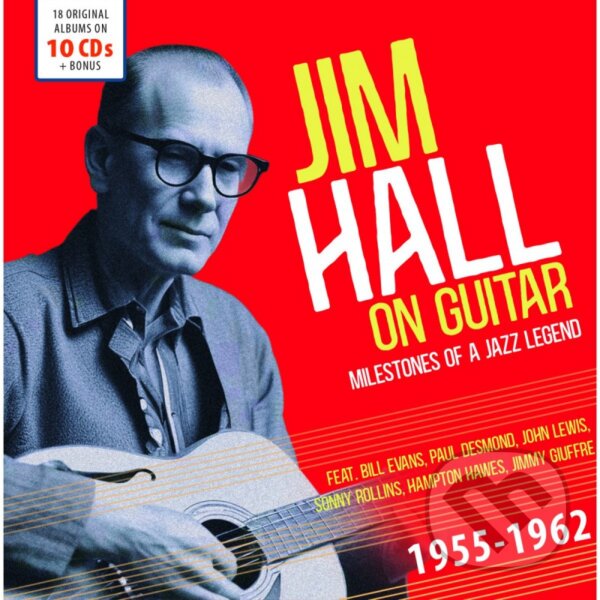 Hudobné CD: Jim Hall: Greatest Jazz Guitarists (Hudobné albumy). Hudobné albumy, 2024