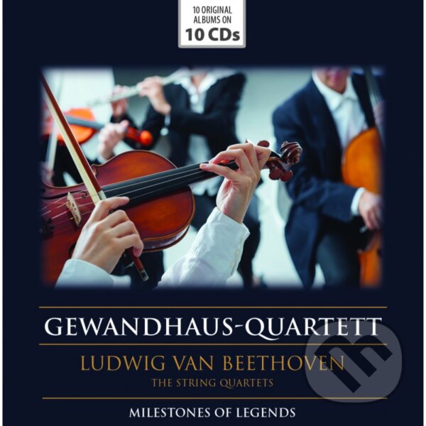 Hudobné CD: Gewandhaus Quartett: Ludwig van Beethoven: Die Streichquartette (Hudobné albumy). Hudobné albumy, 2024