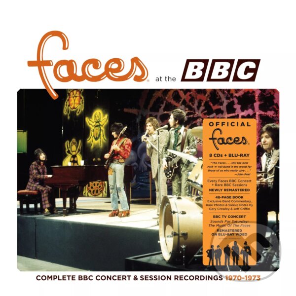 Hudební CD: Faces at the BBC. Complete BBC Concert & Session Recordings(1970-1973) (Hudobné albumy). Hudobné albumy, 2024