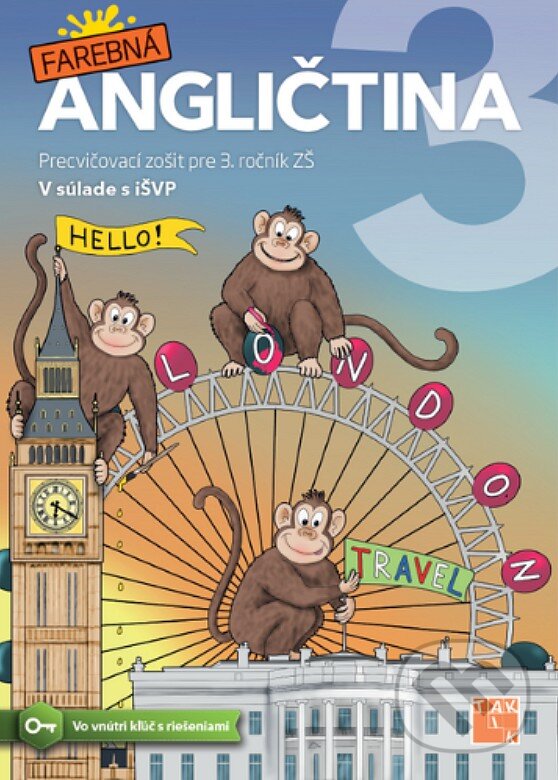 Kniha: Farebná angličtina 3 (Autorský kolektív). Taktik, 2024