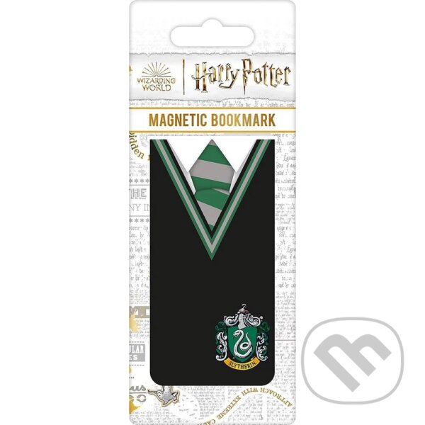 Levně Magnetická záložka Harry Potter - Uniforma Slizolinu