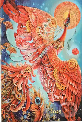 Paperblanks - týždenný diár Firebird 2025 (Paperblanks)