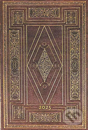 Paperblanks - týždenný diár  First Folio 2025 (Paperblanks)