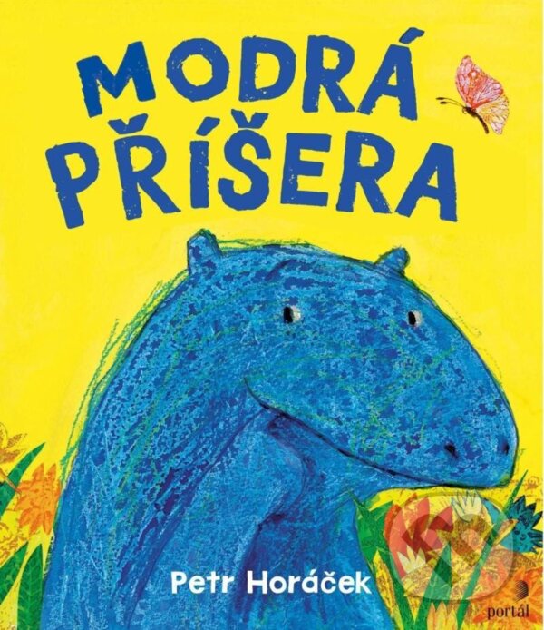 Kniha: Modrá příšera (Petr Horáček)