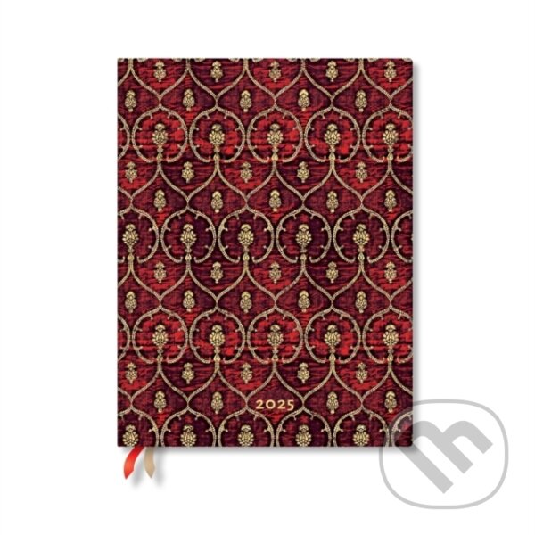 Paperblanks - týždenný diár Red Velvet 2025 (paperblPaperblanks). Paperblanks, 2024