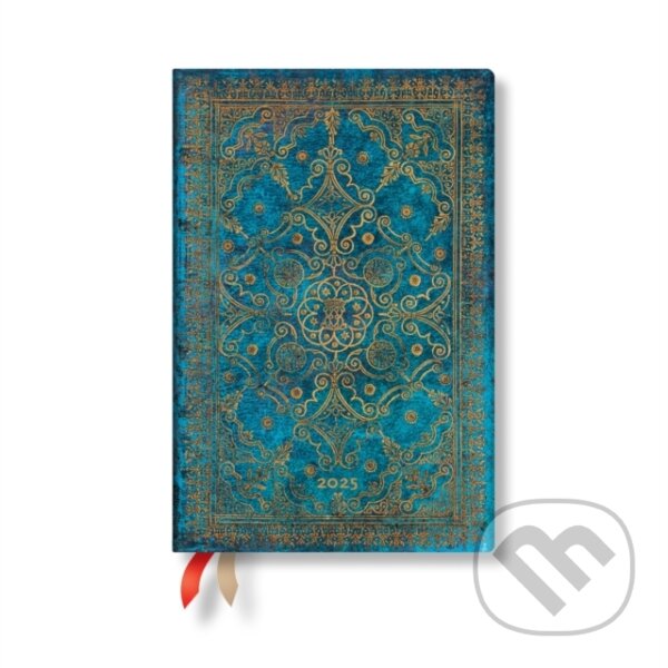 Paperblanks - týždenný diár Azure 2025 (Paperblanks). Paperblanks, 2024