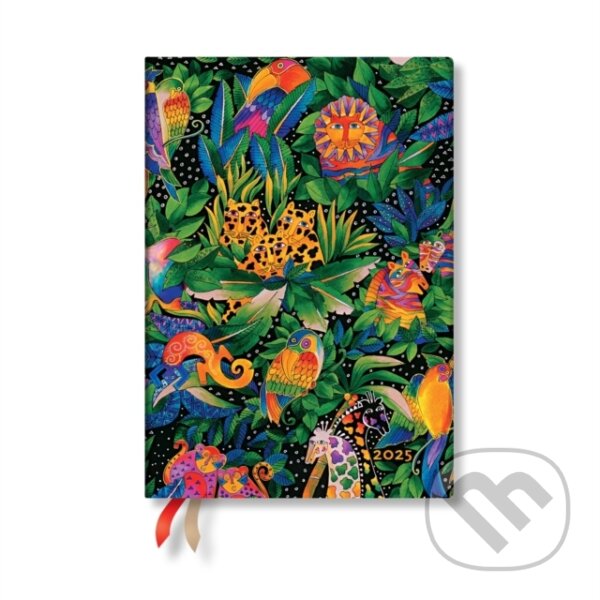 Paperblanks - týždenný diár Jungle Song 2025 (Paperblanks)