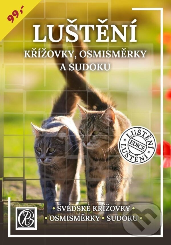 Levně Luštění, křížovky, osmisměrky, sudoku - kniha z kategorie Ostatné
