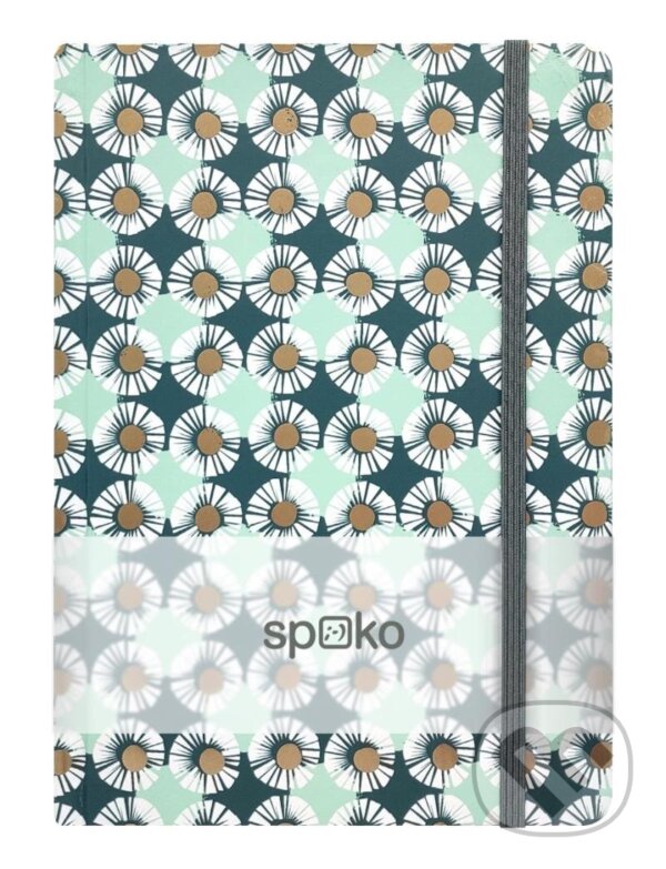 Levně Spoko zápisník Flowers sedmikrásky A5, linkovaný