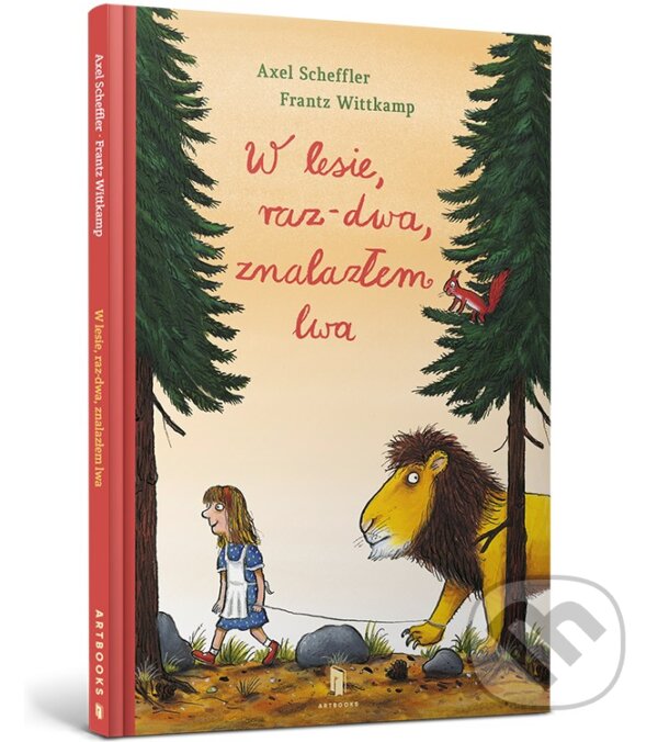 Levně W lesie raz-dwa, znalazłam lwa - Axel Scheffler (ilustrácie) - kniha z kategorie Rozprávky