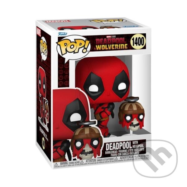 Funko POP & Buddy: Deadpool & Wolverine - Deadpool with Headpool (Funko). Funko, 2024
