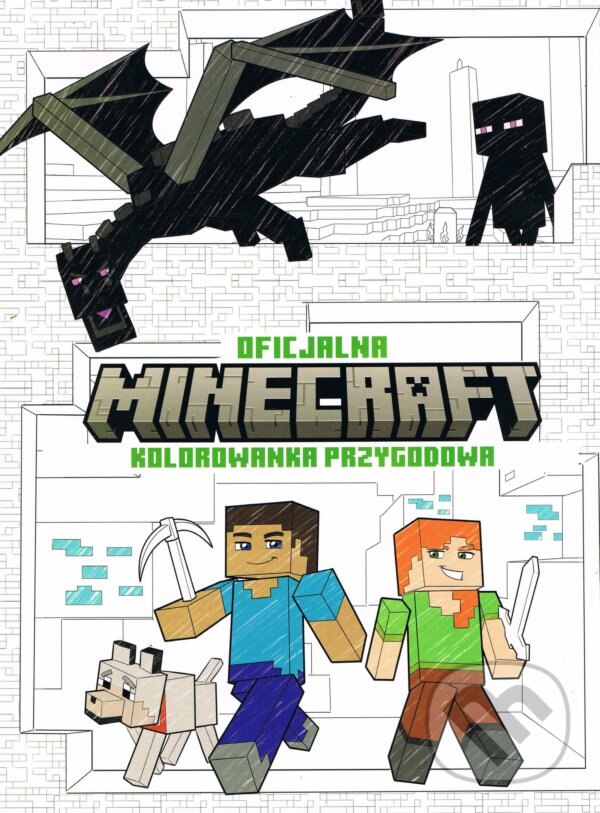Levně MINECRAFT. Oficjalna kolorowanka przygodowa - kniha z kategorie Beletria