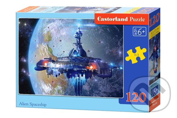 Puzzle: Alien Spaceship (Castorland). Castorland, 2016