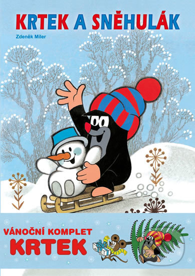 Krtek - Omalovánkový vánoční komplet (Zdeněk Miler)