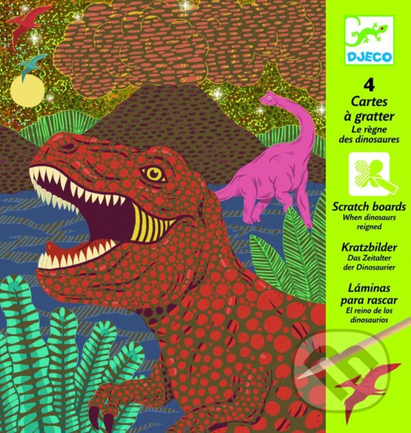 Vyškrabovačky - Doba dinosaurov, Djeco, 2019