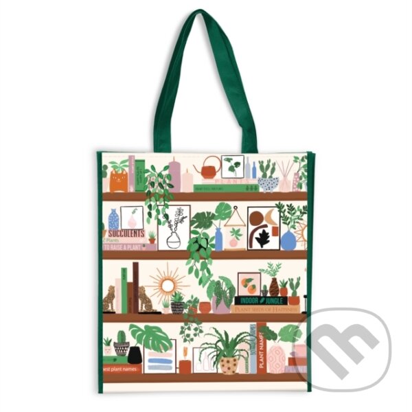 Levně Plant Shelfie Reusable Shopping Bag - Galison