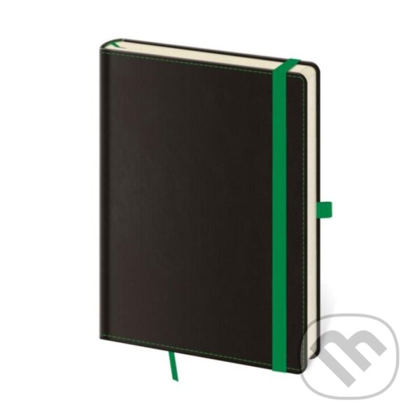 Zápisník Black Green linkovaný L (Helma365). Helma365, 2024