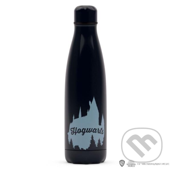 Levně Harry Potter Nerezová fľaša 500 ml - Rokfort (tmavá)