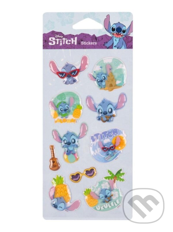 Levně Colorino Pop-Up samolepky Stitch 5, mix