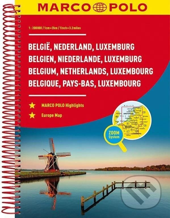 Levně BeNeLux / autoatlas (spirála) 1:200 000