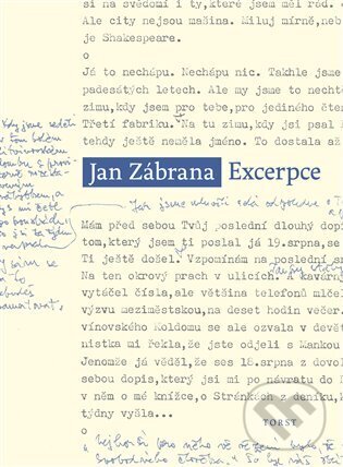 Levně Excerpce - Jan Zábrana - kniha z kategorie Beletria