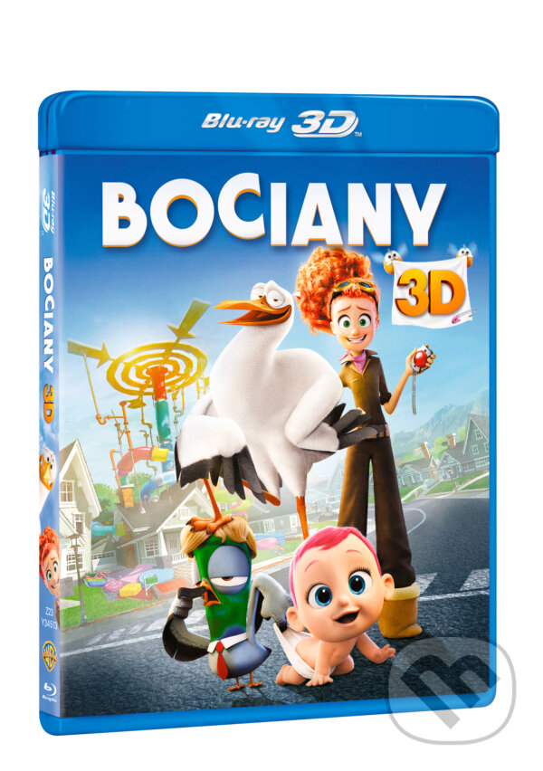 Levně Bociany 3D (3D + 2D) - Nicholas Stoller, Doug Sweetland - film z kategorie Detské a animované