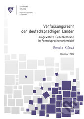 Levně Verfassungsrecht der deutschsprachigen Länder - Renata Klčová - kniha z kategorie Jazykové učebnice a slovníky