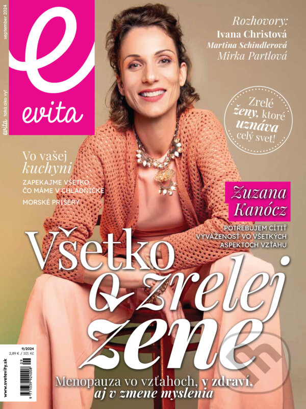 E-kniha: E-Evita magazín 09/2024 (MAFRA Slovakia). MAFRA Slovakia, 2024
